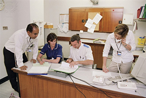 image of health care workers