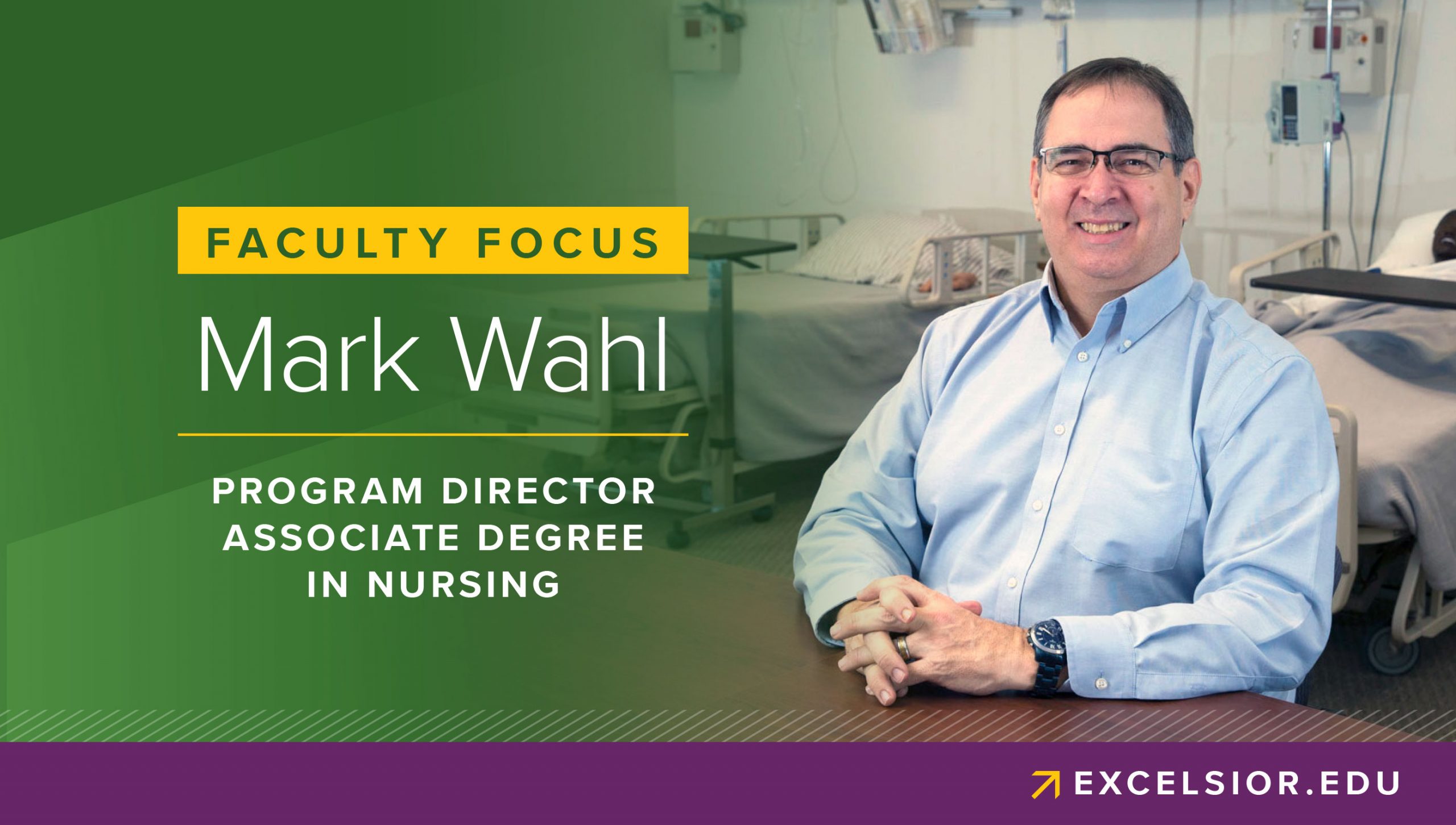 Facultad de Enfermería: Mark Wahl