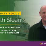 Faculty Focus- Keith Sloan, National Security