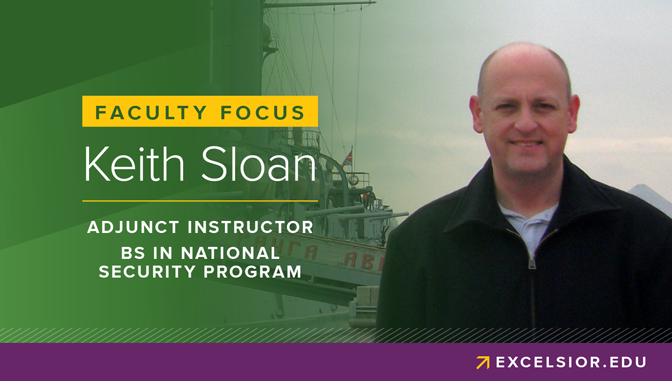 Faculty Focus- Keith Sloan, National Security