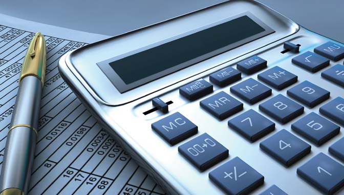 financial accounting course- calculator