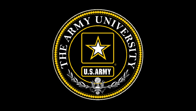 The Army University Logo