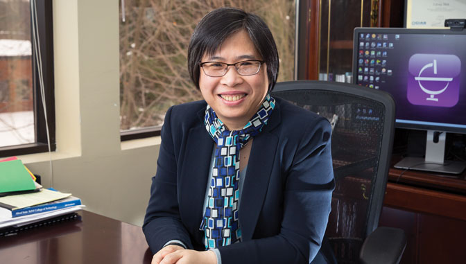 Li-Fang Shih, Dean of the School of Business and Technology