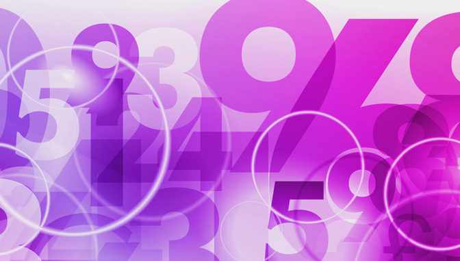 Collage of Numbers