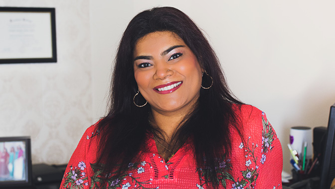 Amanda Alfred, MBA grad