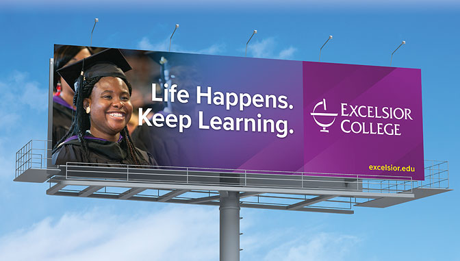 Excelsior University Billboard