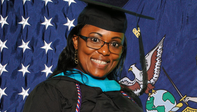 Dorothy Jimenez, Master of Public Administration graduate