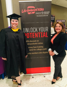 Lifeunboxed.edu Pizza Hut Graduate at Commencement