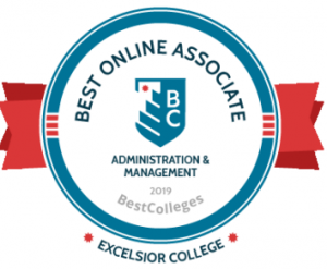 best colleges award for best online associate degree in administration and management