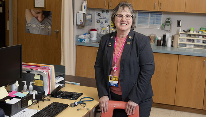 Lou Ann Gleason, Excelsior Nurse