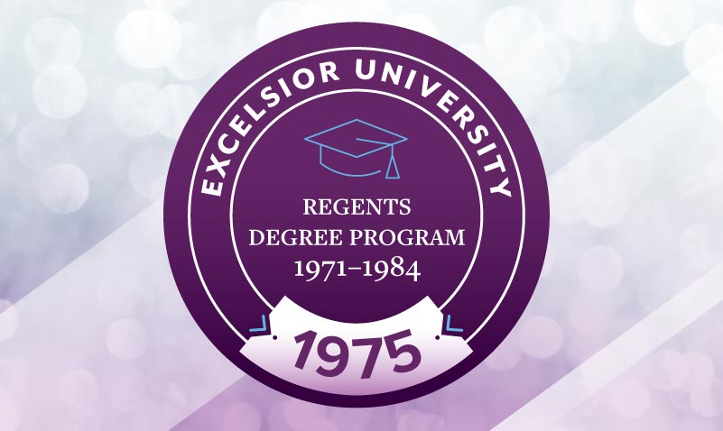 1975 Regents External Degree Program Graduate