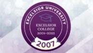 2007 Excelsior University Graduate