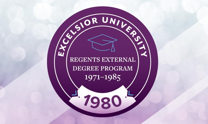 1980 Regents External Degree Program Graduate