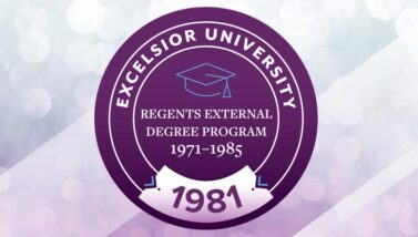 1981 Regents External Degree Program Graduate