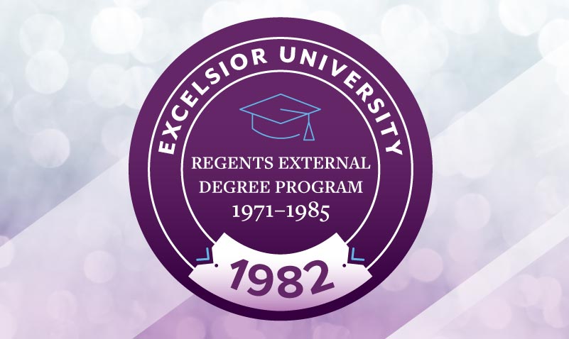 1982 Regents External Degree Program Graduate