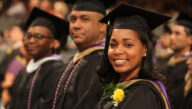 Rosa Pena-Roberts receives her MBA degree from Excelsior University
