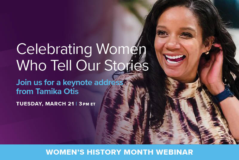 Tamika Otis Women's History Month Webinar