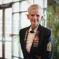 Command Sgt. Maj. Gretchen Evans