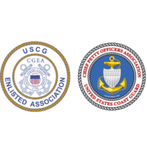 USCG enlisted association and officer association