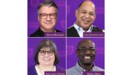 Excelsior University Alumni Leadership Council Officers Steven Marciano, Tony Spearman-Leach, Walter Were and Ruth Lown Turman (clockwise from top left)