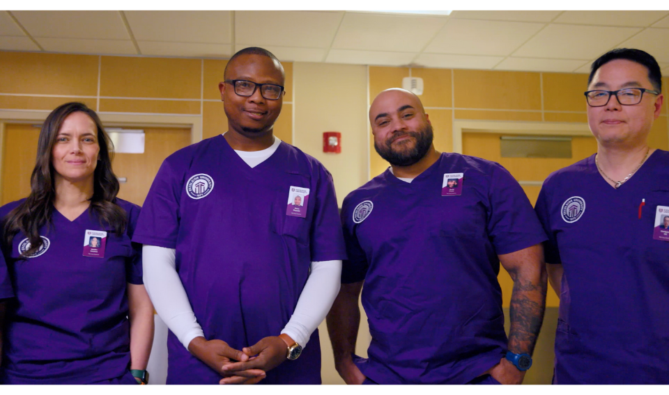 Excelsior University nursing students