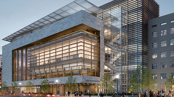 Image of Bloomberg Center, Johns Hopkins University in Washington, D.C.