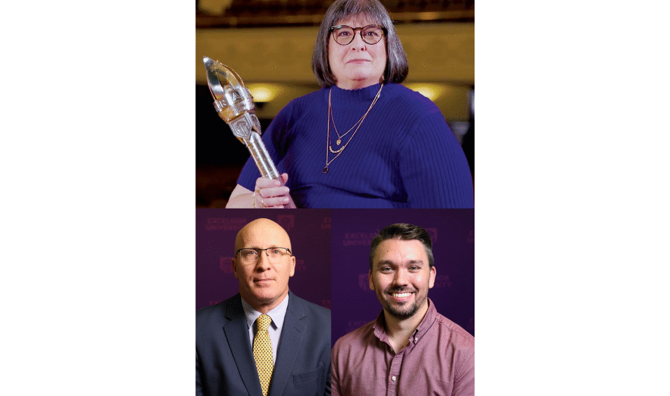 A photo of the three new Alumni Leadership Council members.