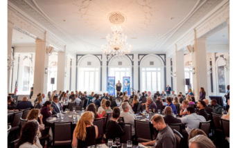 Excelsior University President David Schejbal kicks off the public phase of the Empower with Purpose campaign at the Renaissance Albany DeWitt Ballroom on July 8, 2026.