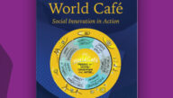 Image depicting "The World Cafe" book cover